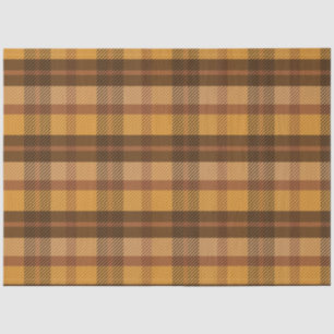 Herfst Plaid Serie Ontwerp 17 Tissuepapier