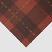 Herfst Plaid Serie Ontwerp 2 Tissuepapier (Detail)