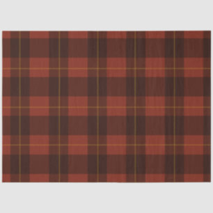Herfst Plaid Serie Ontwerp 2 Tissuepapier