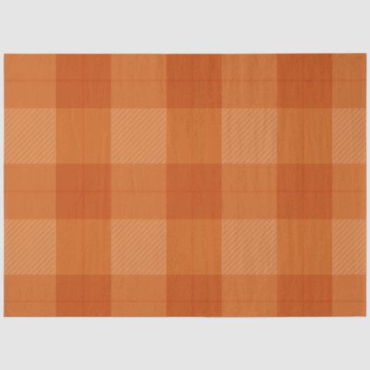 Herfst Plaid Serie Ontwerp 5 Tissuepapier (Voorkant)