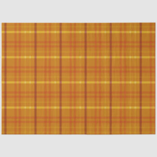 Herfst Plaid Serie Ontwerp 6 Tissuepapier