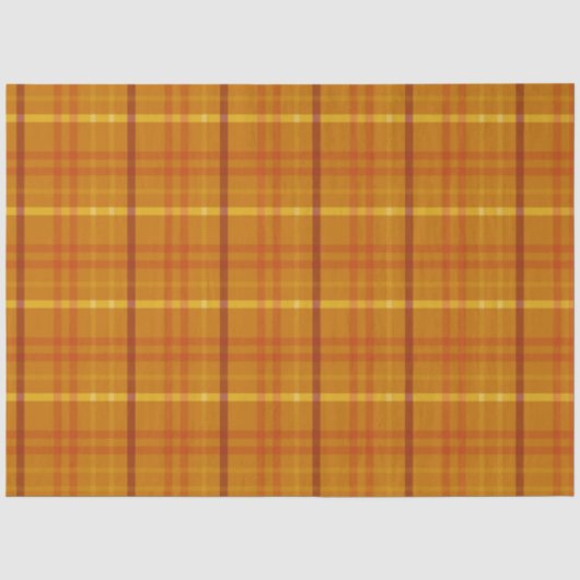 Herfst Plaid Serie Ontwerp 6 Tissuepapier (Voorkant)