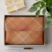 Herfst Plaid Serie Ontwerp 7 Tissuepapier (Geschenk)