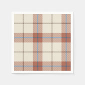 Herfst Plaid Servet (Voorkant)