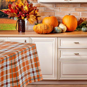 Herfst plaid tafelkleed