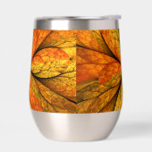 Herfst Plant, modern Abstract fractal kunstblad (Links)