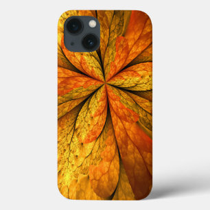 Herfst Plant, modern Abstract fractal kunstblad Case-Mate iPhone Case