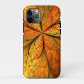 Herfst Plant, modern Abstract fractal kunstblad Case-Mate iPhone Case (Achterkant)