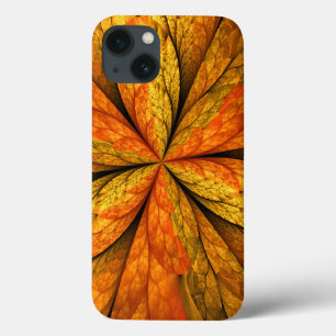 Herfst Plant, modern Abstract fractal kunstblad Case-Mate iPhone Case