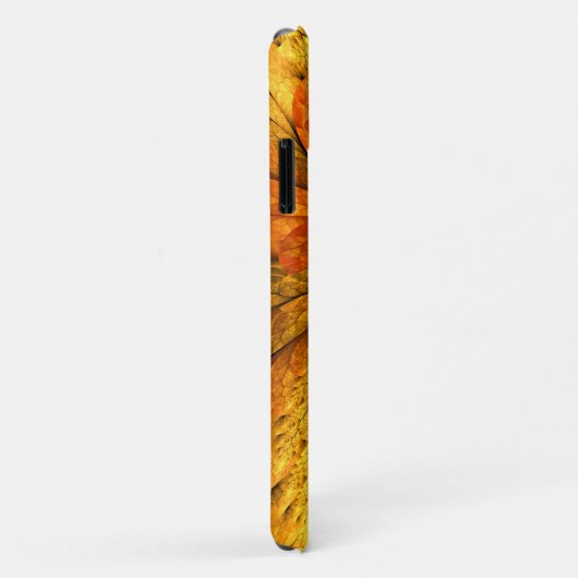 Herfst Plant, modern Abstract fractal kunstblad Case-Mate iPhone Case (Achterkant/rechts)