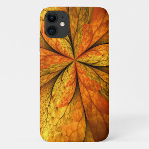 Herfst Plant, modern Abstract fractal kunstblad Case-Mate iPhone Case