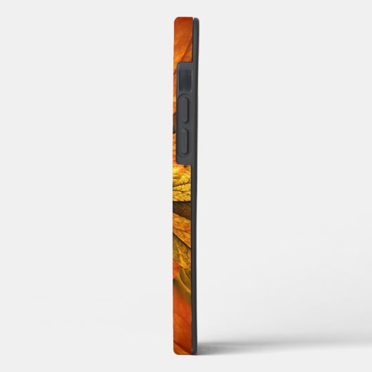 Herfst Plant, modern Abstract fractal kunstblad Case-Mate iPhone Case (Achterkant / Links)