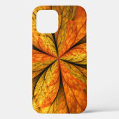 Herfst Plant, modern Abstract fractal kunstblad Case-Mate iPhone Case (Achterkant)