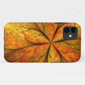 Herfst Plant, modern Abstract fractal kunstblad Case-Mate iPhone Case (Achterkant (horizontaal))