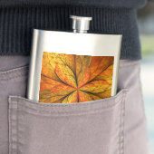 Herfst Plant, modern Abstract fractal kunstblad Flacon (Voorbeeld)