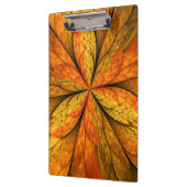 Herfst Plant, modern Abstract fractal kunstblad Klembord (Links)