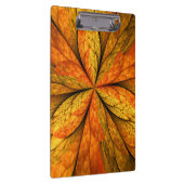 Herfst Plant, modern Abstract fractal kunstblad Klembord (Rechts)