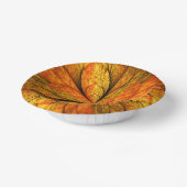Herfst Plant, modern Abstract fractal kunstblad Papieren Kommen (Gebogen)