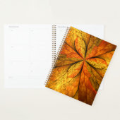 Herfst Plant, modern Abstract fractal kunstblad Planner (Display)