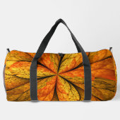 Herfst Plant, modern Abstract fractal kunstblad Plunjezak (Achterkant)