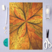 Herfst Plant, modern Abstract fractal kunstblad Tissuepapier (Craft)