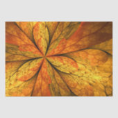 Herfst Plant, modern Abstract fractal kunstblad Tissuepapier (Voorkant)