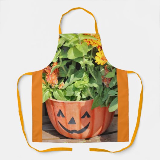 Herfst planter schort (Voorkant)