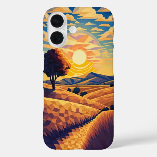 Herfst Platteland Case-Mate iPhone Case (Achterkant)