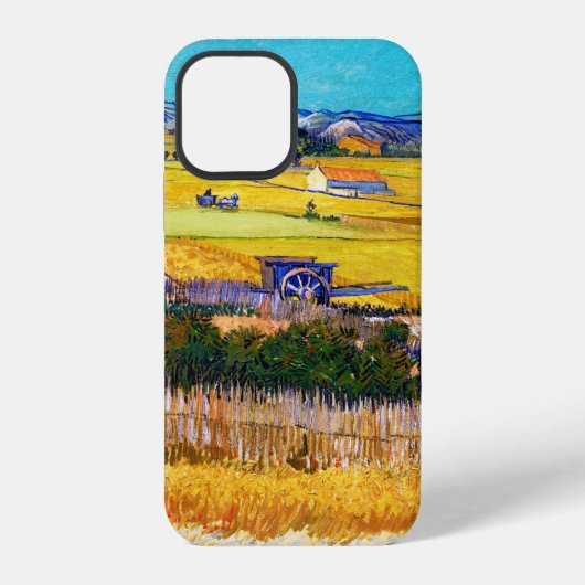 Herfst Platteland, Van Gogh iPhone Hoesje (Achterkant)