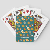 Herfst Pokerkaarten (Achterkant)