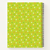 Herfst Polka Dot Spiral Notitieboek (Achterkant)