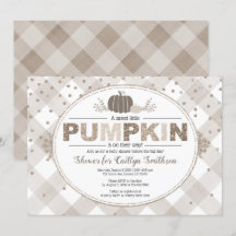 herfst pomkin gingham - neutrale kleuren beige dou