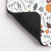 Herfst pomkin hedendaags grafisch patroon muismat (Hoek)