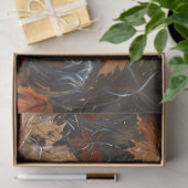 Herfst Pommeren Hond Decoupage Tissuepapier (Geschenk)
