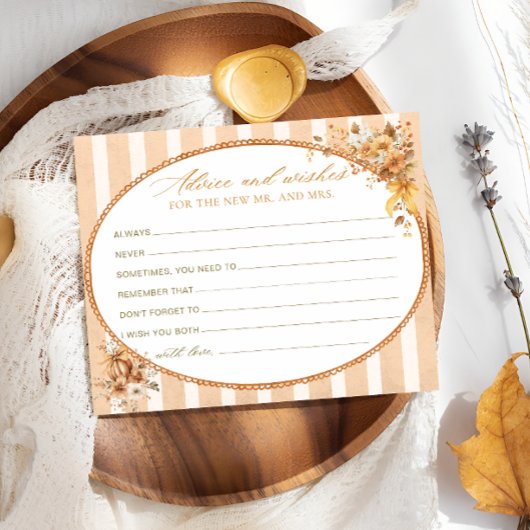 Herfst Pompoen Advies en Wensen Vrijgezellenfeest 