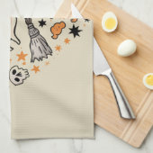 Herfst Pompoen Autumn Kerstmis Halloween Theedoek (Quarter Fold)