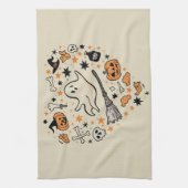 Herfst Pompoen Autumn Kerstmis Halloween Theedoek (Verticaal)