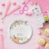 herfst pompoen baby shower papier Bord (Feest)