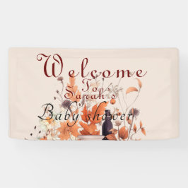 herfst pompoen Baby shower Spandoek