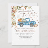 Herfst Pompoen Baby Shower Uitnodiging (Voorkant)