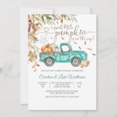 Herfst Pompoen Baby Shower Uitnodiging (Voorkant)