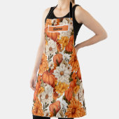 Herfst Pompoen Bloem Aanpasbaar Schort (Insitu)