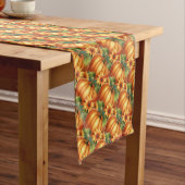 Herfst Pompoen Bloemen Thanksgiving Tafelloper (Voorbeeld)