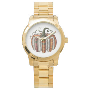 Herfst Pompoen Boek Lover Booktok Halloween Horloge