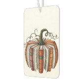 Herfst Pompoen Boek Lover Booktok Halloween Luchtverfrisser (Links)