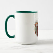 Herfst Pompoen Boek Lover Booktok Halloween Mok (Links)