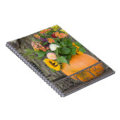 Herfst Pompoen Boeket Notitieboek (Rechterzijde)