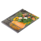 Herfst Pompoen Boeket Notitieboek (Linkerzijde)