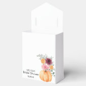 Herfst pompoen bordeaux blush roze dank u bedankdoosjes (Geopend)