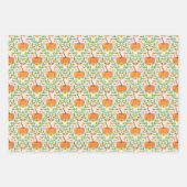 Herfst Pompoen Botanisch Ontwerp Inpakpapier Vel (Voorkant 3)